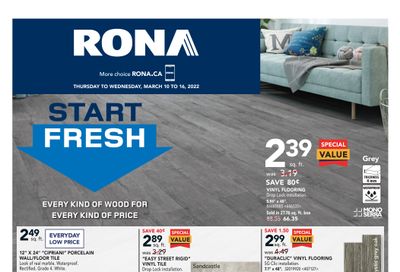 Rona (Atlantic) Flyer March 10 to 16