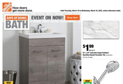 Home Depot (ON) Flyer March 10 to 16