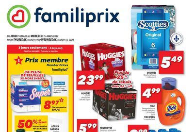 Familiprix Flyer March 10 to 16