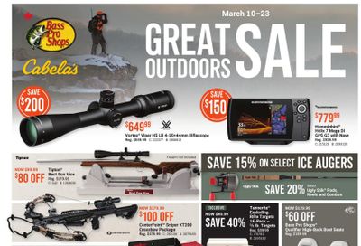 Bass Pro Shops Flyer March 10 to 23