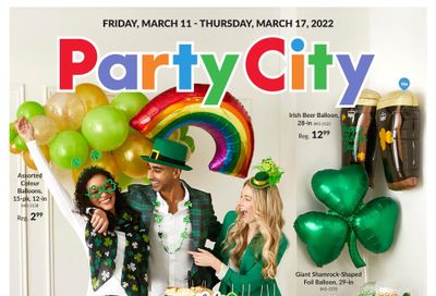 Party City Flyer March 11 to 17