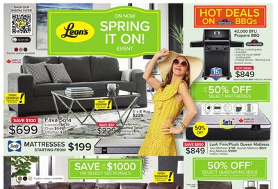 Leon's Spring it On Flyer March 10 to 30