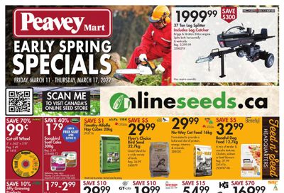 Peavey Mart Flyer March 11 to 17