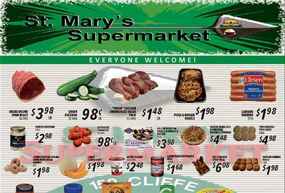 St. Mary's Supermarket Flyer March 9 to 15