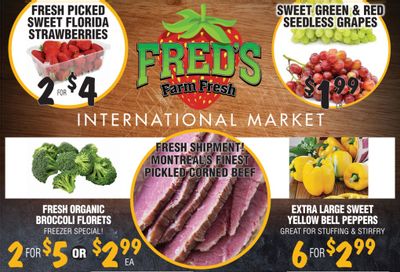 Fred's Farm Fresh Flyer March 9 to 15