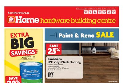 Home Hardware Building Centre (Atlantic) Flyer March 10 to 16