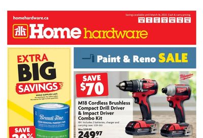 Home Hardware (Atlantic) Flyer March 10 to 16