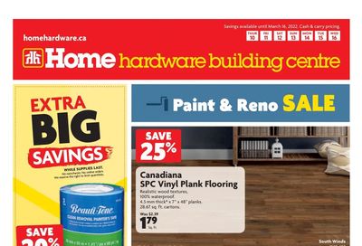 Home Hardware Building Centre (BC) Flyer March 10 to 16