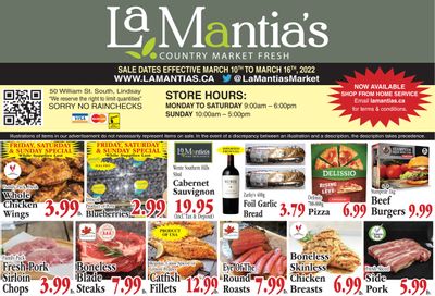 LaMantia's Flyer March 10 to 16