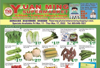 Yuan Ming Supermarket Flyer March 11 to 17