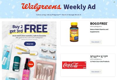 Walgreens Weekly Ad Flyer March 10 to March 17