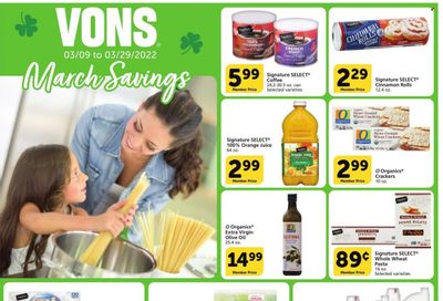 Vons (CA) Weekly Ad Flyer March 10 to March 17