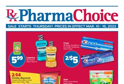 PharmaChoice (BC, AB, SK & MB) Flyer March 10 to 16