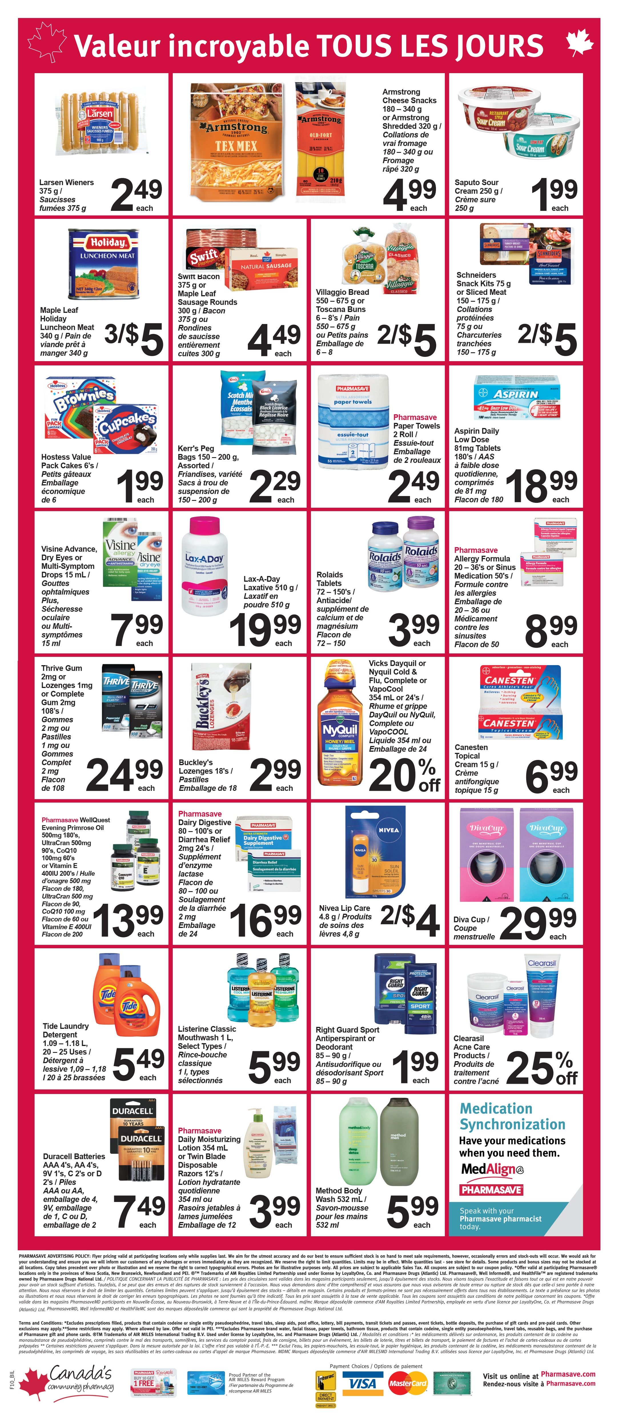 Pharmasave (NB) Flyer March 11 to 17
