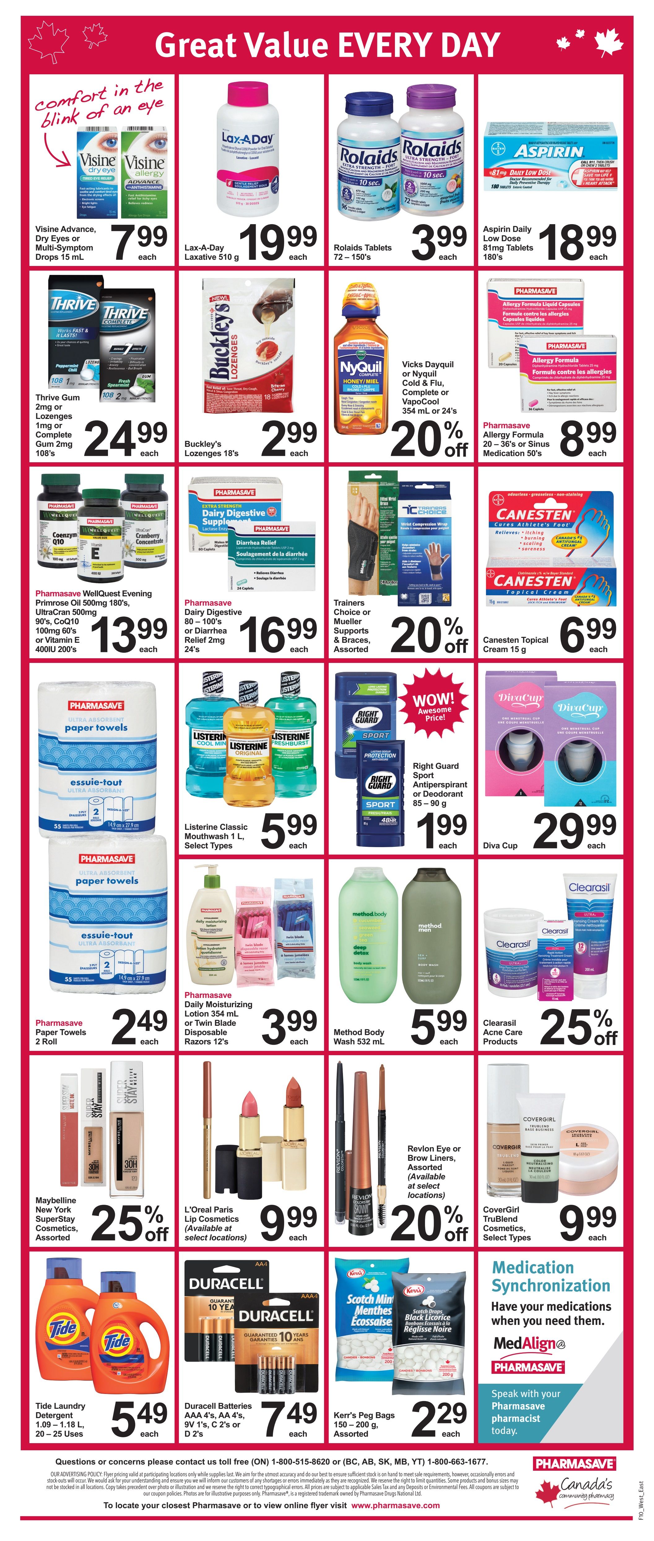 Pharmasave (West) Flyer March 11 to 17