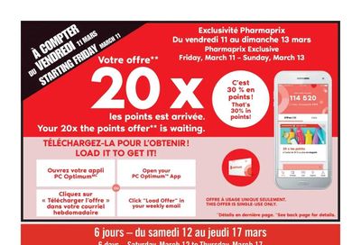 Pharmaprix Flyer March 12 to 17