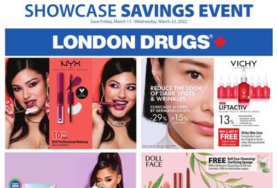 London Drugs Showcase Savings Event Flyer March 11 to 23