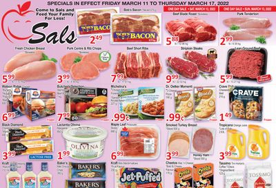 Sal's Grocery Flyer March 11 to 17