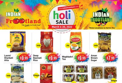 Indian Frootland Flyer March 4 to 20
