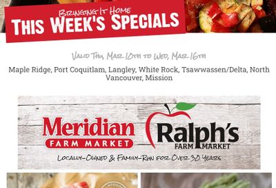Meridian Farm Market Flyer March 10 to 16