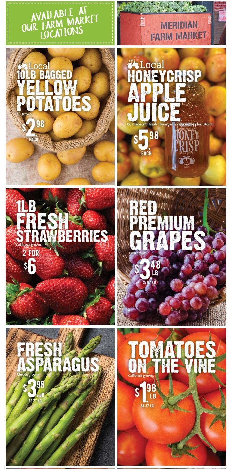 Meridian Farm Market Flyer March 10 to 16