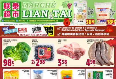 Marche Lian Tai Flyer March 10 to 16