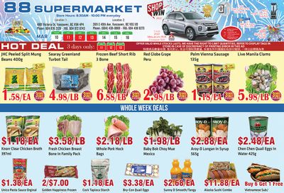 88 Supermarket Flyer March 10 to 16