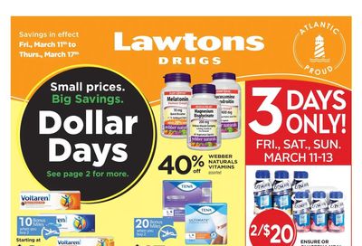 Lawtons Drugs Flyer March 11 to 17
