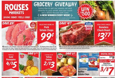 Rouses Markets (AL, LA, MS) Weekly Ad Flyer March 10 to March 17