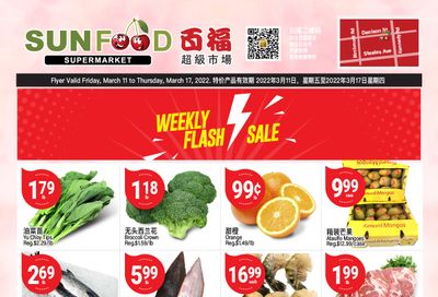 Sunfood Supermarket Flyer March 11 to 17