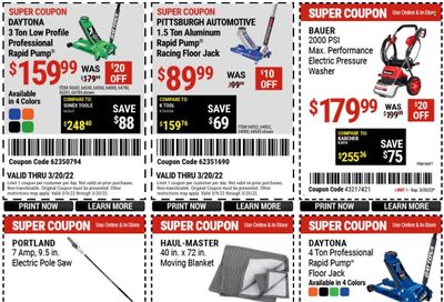 Harbor Freight Weekly Ad Flyer March 10 to March 17