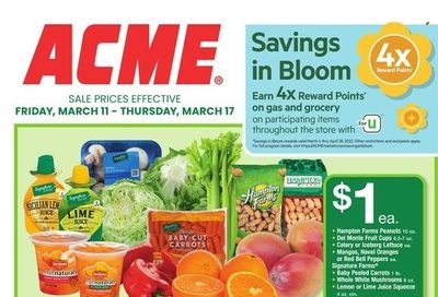ACME (DE, NJ, NY, PA) Weekly Ad Flyer March 10 to March 17
