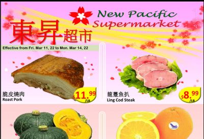 New Pacific Supermarket Flyer March 11 to 14