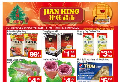 Jian Hing Supermarket (North York) Flyer March 11 to 17