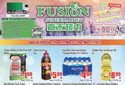 Fusion Supermarket Flyer March 11 to 17