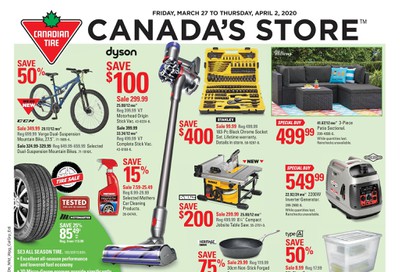 Canadian Tire (Atlantic) Flyer March 27 to April 2