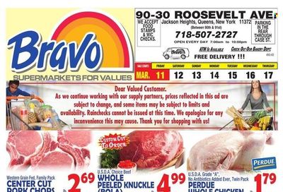 Bravo Supermarkets (CT, FL, MA, NJ, NY, PA) Weekly Ad Flyer March 10 to March 17