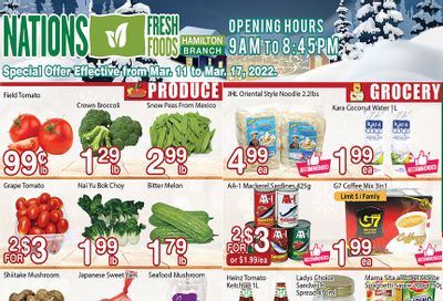 Nations Fresh Foods (Hamilton) Flyer March 11 to 17