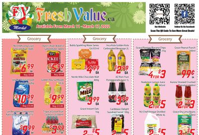Fresh Value Flyer March 11 to 17
