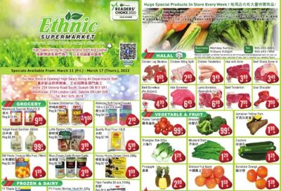 Ethnic Supermarket Flyer March 11 to 17