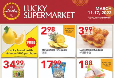 Lucky Supermarket (Edmonton) Flyer March 11 to 17