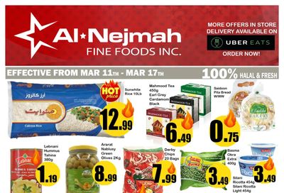 Alnejmah Fine Foods Inc. Flyer March 11 to 17