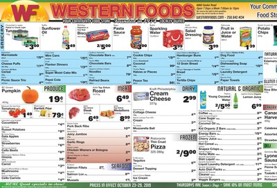 Western Foods Flyer October 23 to 29