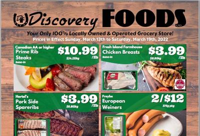 Discovery Foods Flyer March 13 to 19