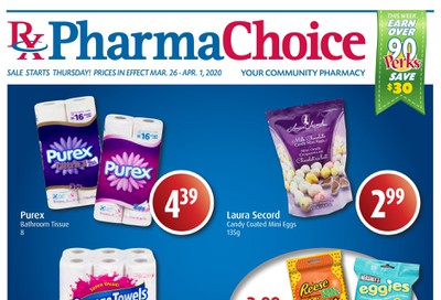 PharmaChoice (BC, AB, SK & MB) Flyer March 26 to April 1