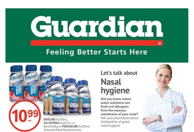 Guardian Pharmacy Monthly Flyer March 27 to April 23