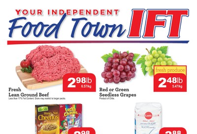 IFT Independent Food Town Flyer March 27 to April 2