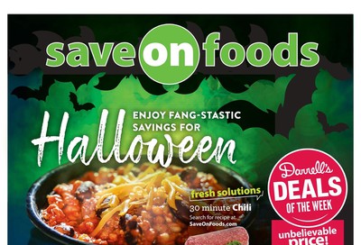 Save on Foods (BC) Flyer October 24 to 30