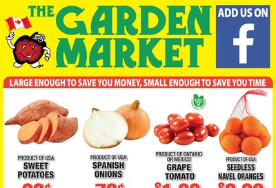 The Garden Market Flyer March 27 to April 2