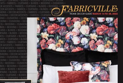 Fabricville Home Decor Guide March 14 to 28